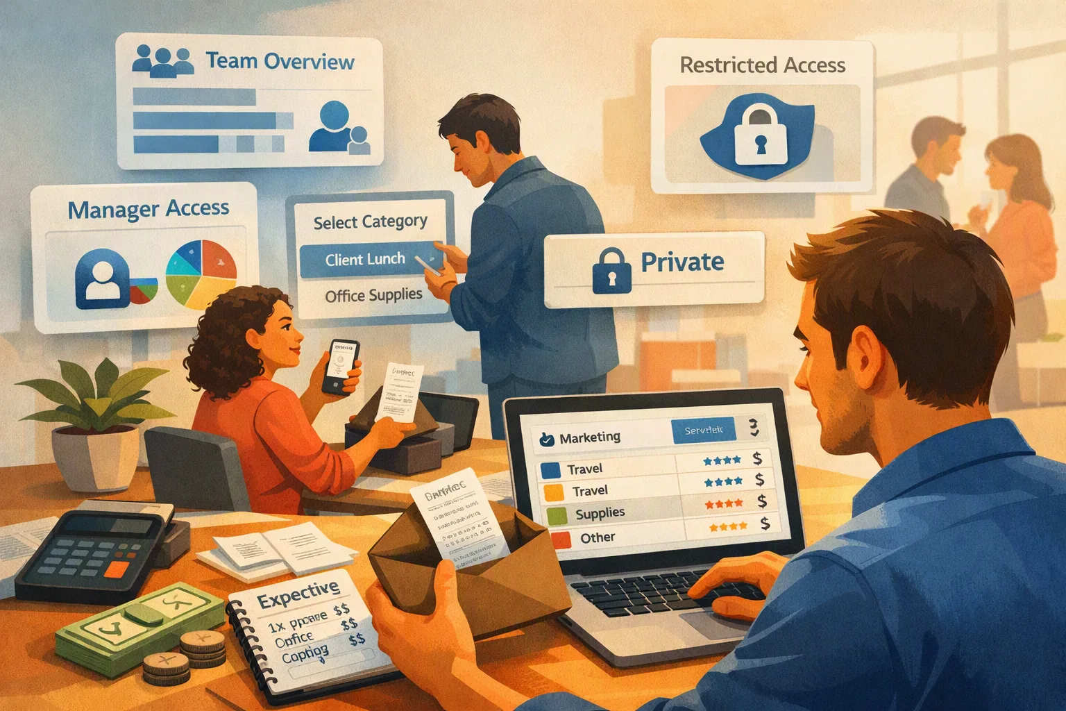 How to Set Clear Visibility for Team Expense Records